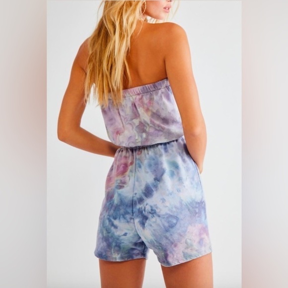 Free People Riverside Tool & Dye French Terry One Piece XS - Picture 3 of 8